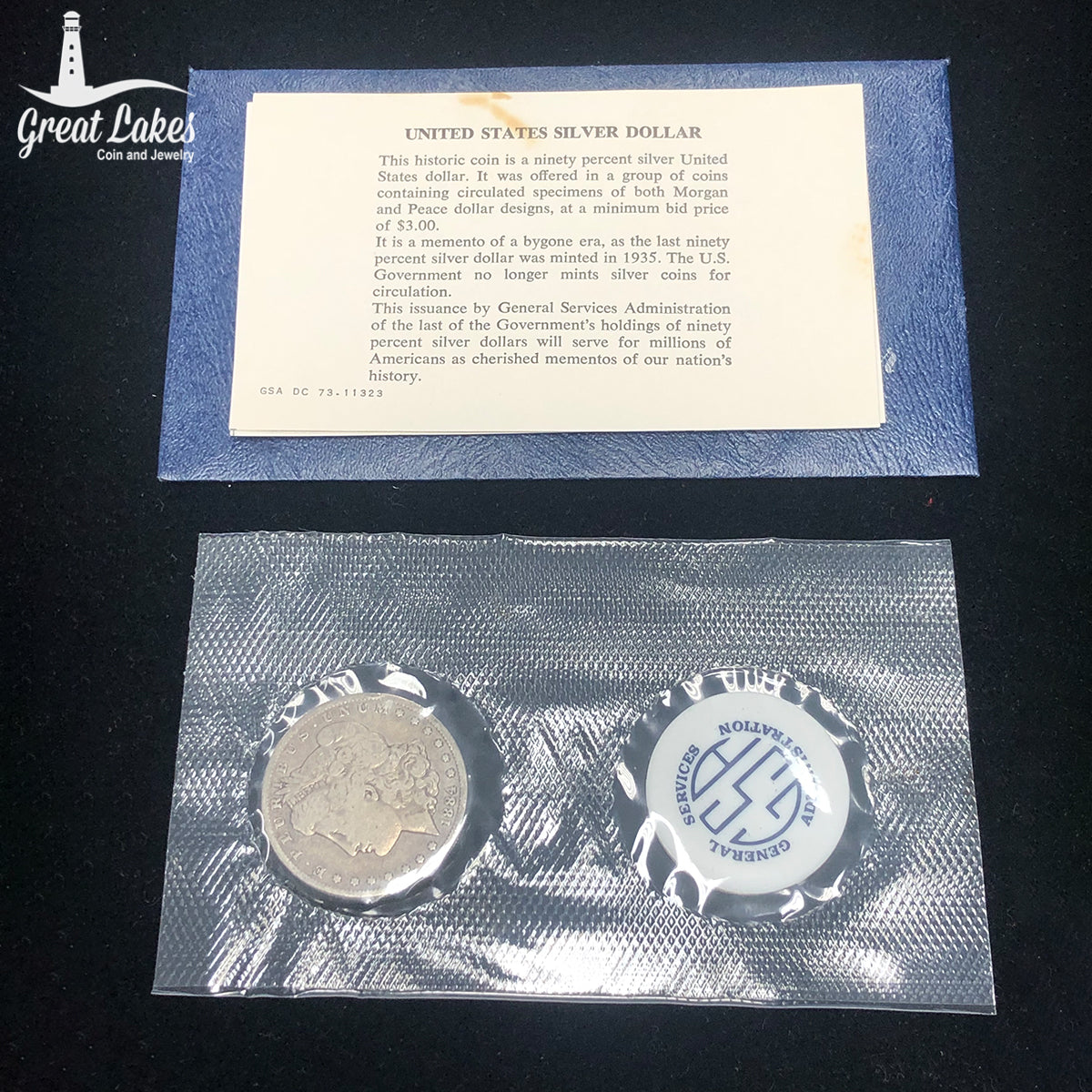 1884-O GSA Softpack Morgan Silver Dollar