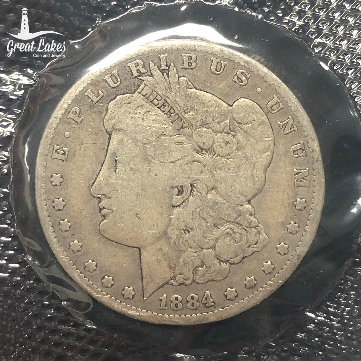 1884-O GSA Softpack Morgan Silver Dollar
