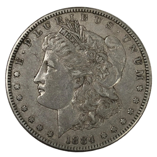 1884-S Morgan Silver Dollar (XF)