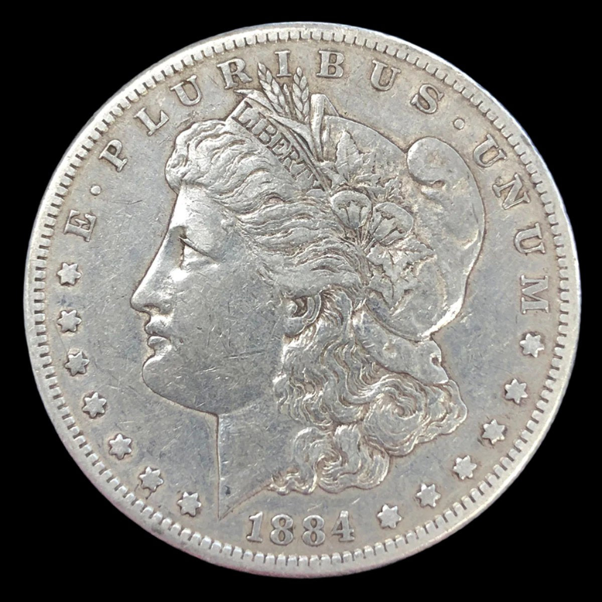 1884-S Morgan Silver Dollar (XF Details)