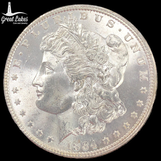 1884 Morgan Silver Dollar (BU)