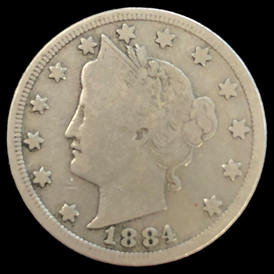 1884 Liberty Head Nickel (VG)