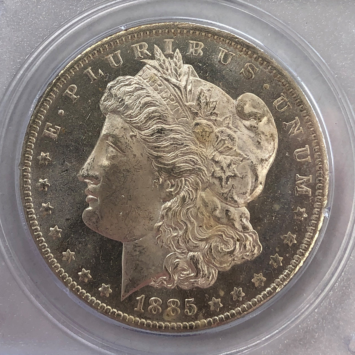 1885-O Morgan Silver Dollar MS63PL