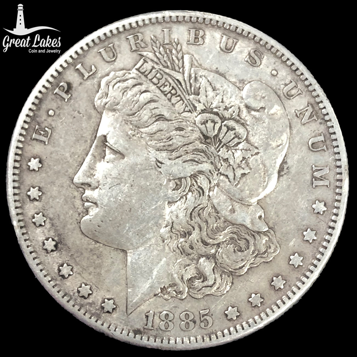 1885-S Morgan Silver Dollar (XF)