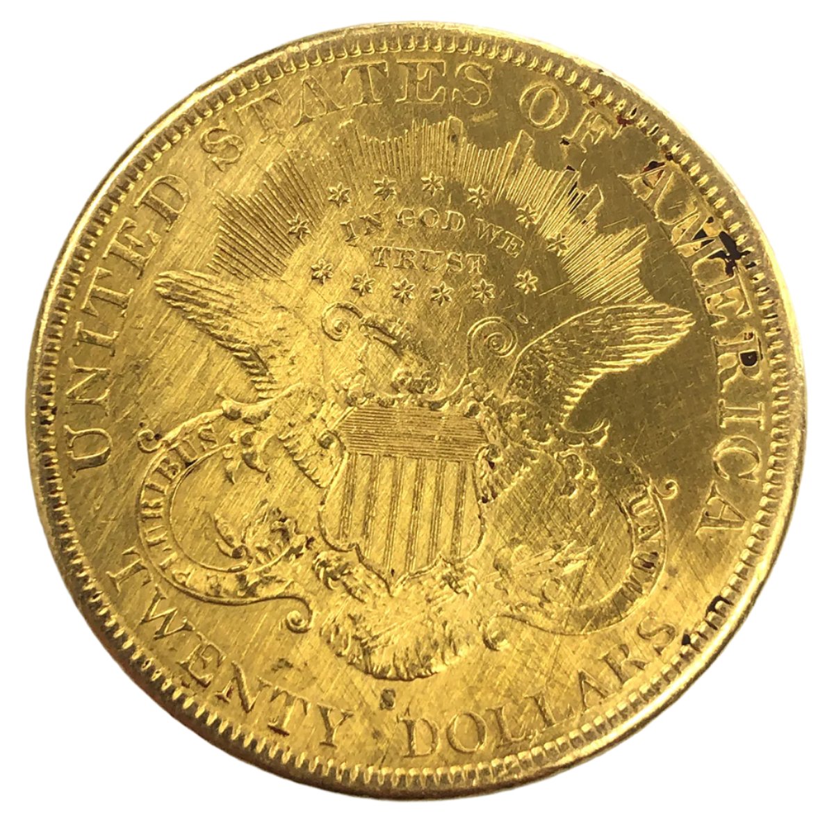 1885-S $20 Liberty Gold Double Eagle (Ex Jewelry)