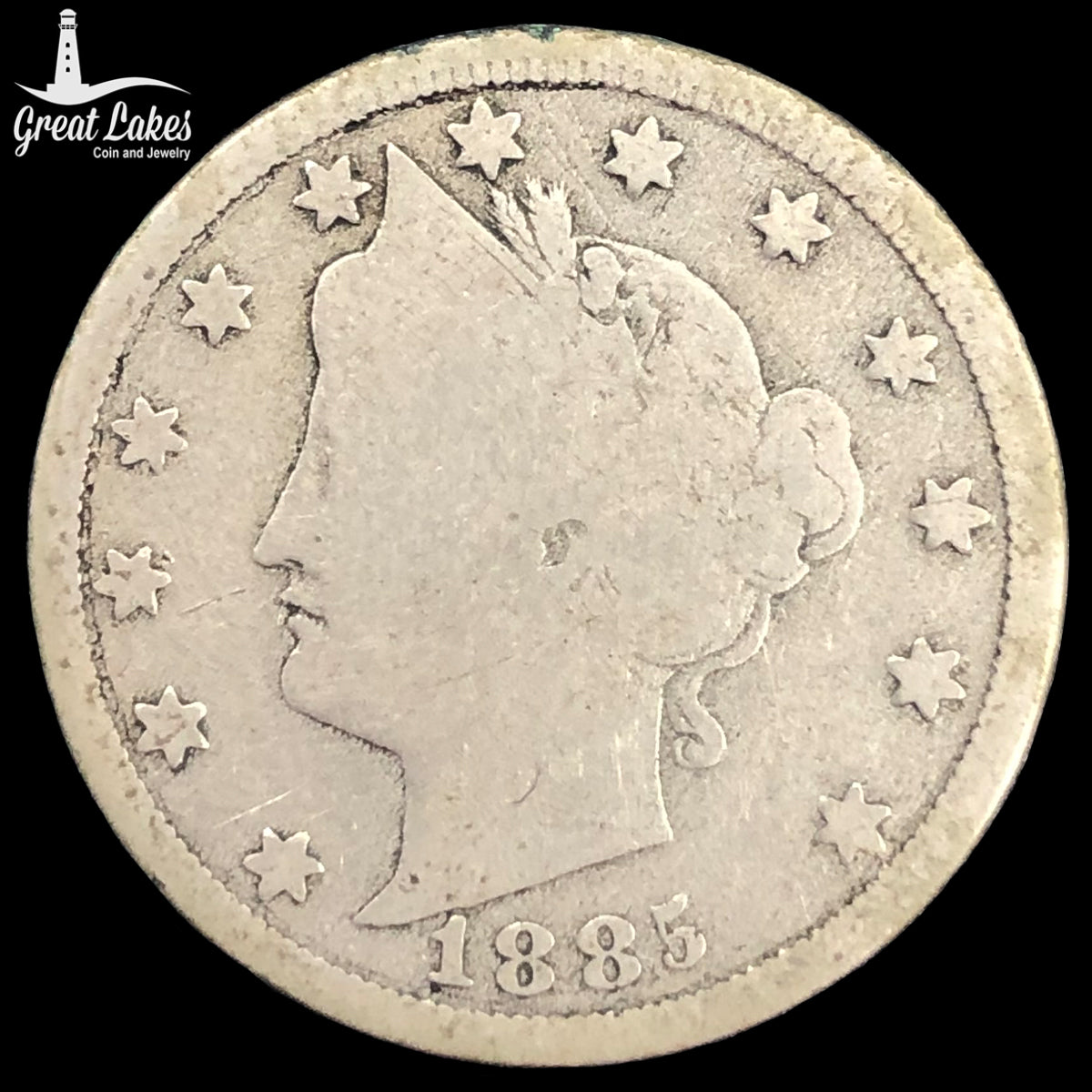 1885 Liberty Head V-Nickel (G)