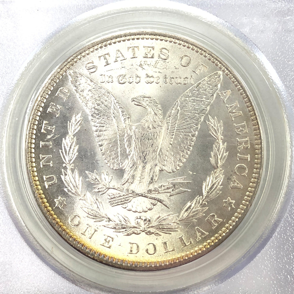 1885 Morgan Silver Dollar PCGS MS64 OGH