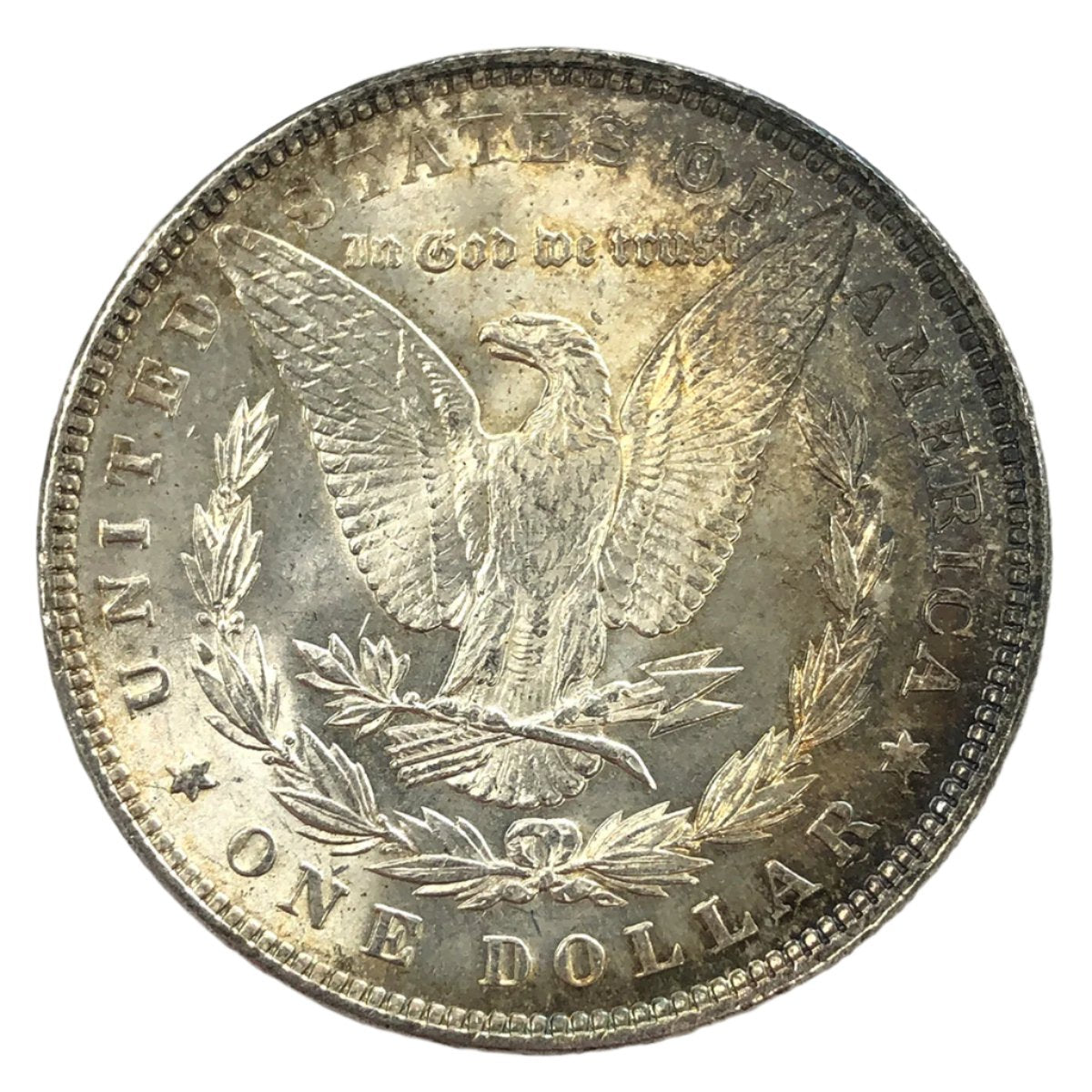 1885 Morgan Silver Dollar (Toned) (BU)