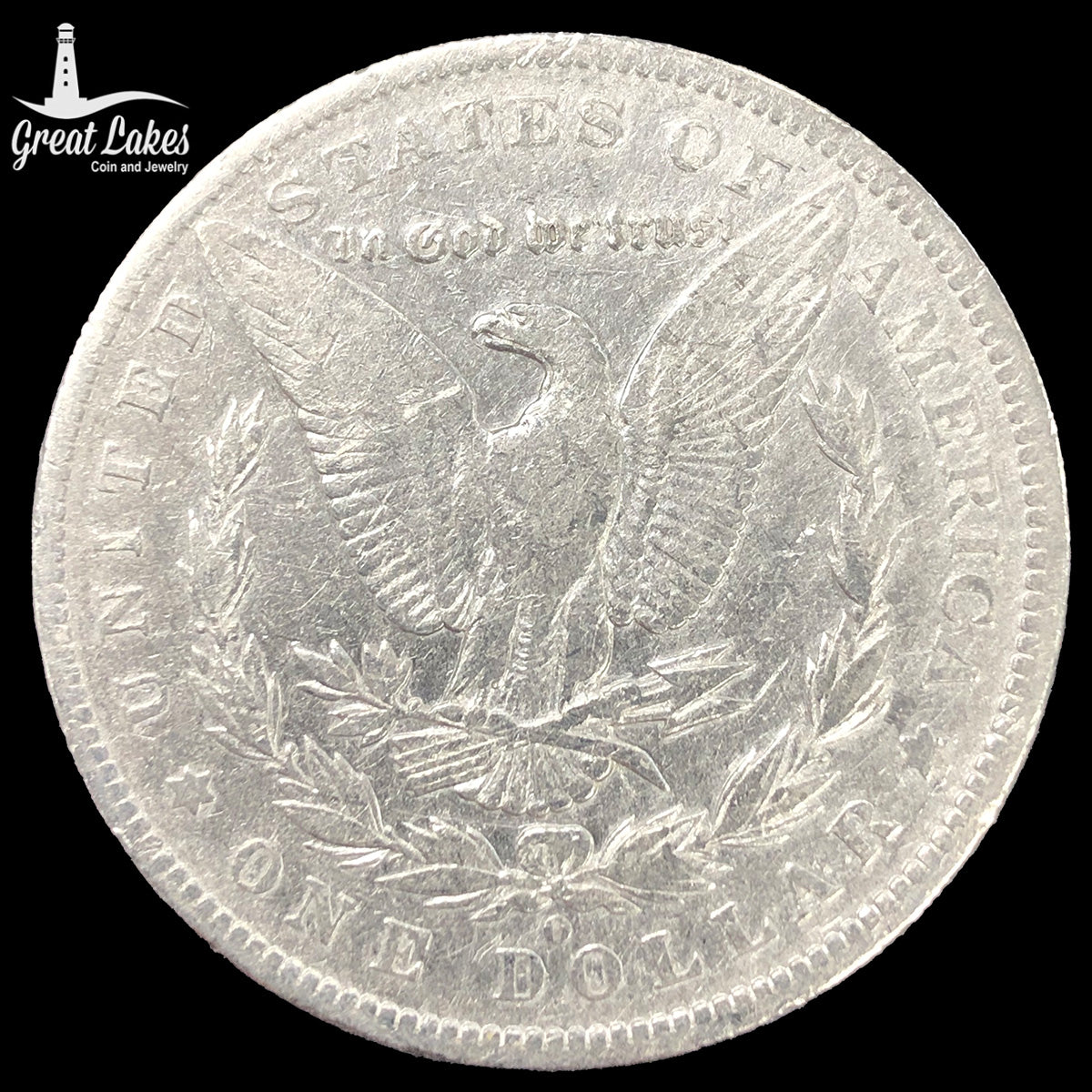 1886-O Morgan Silver Dollar (F Details)