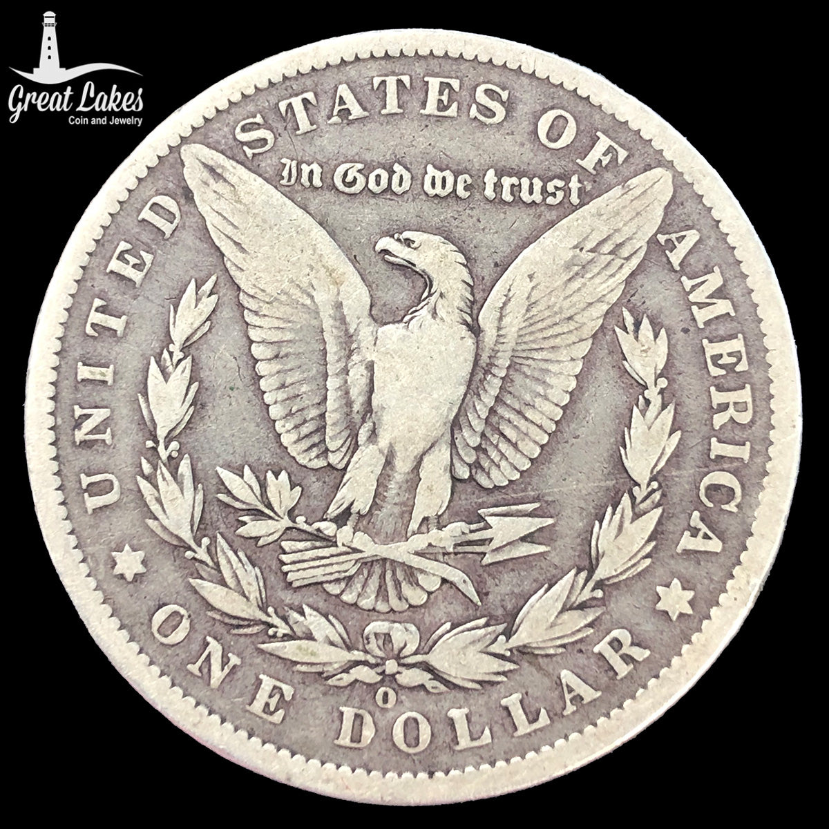 1886-O Morgan Silver Dollar (VG)