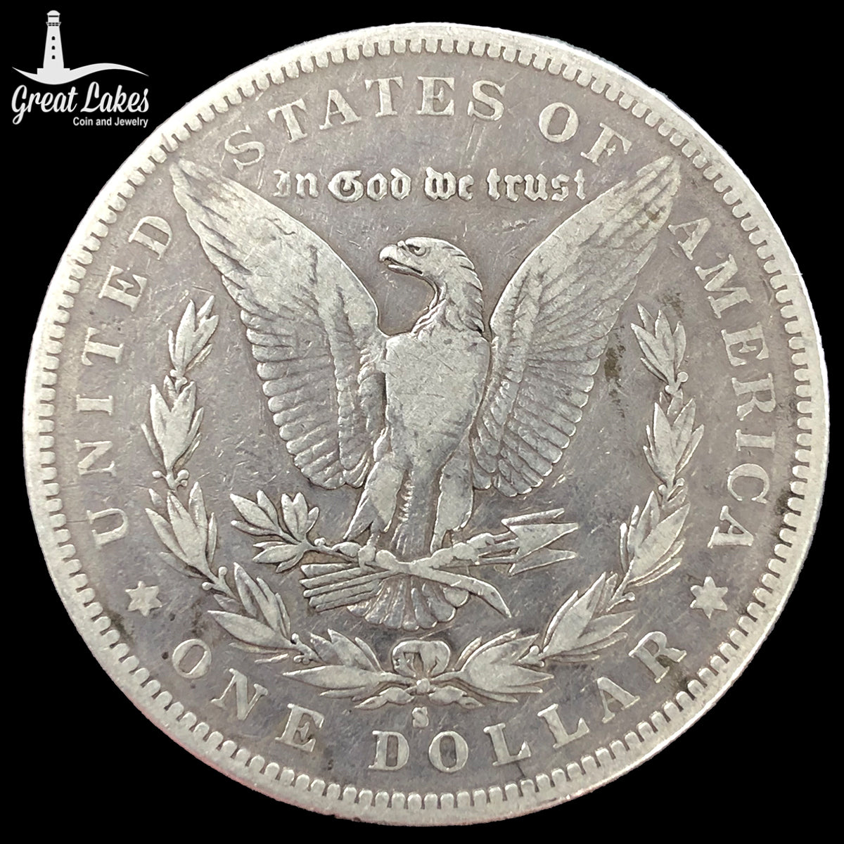 1886-S Morgan Silver Dollar (VF Details)