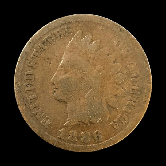 1886 Type 1 Indian Head Cent (G)