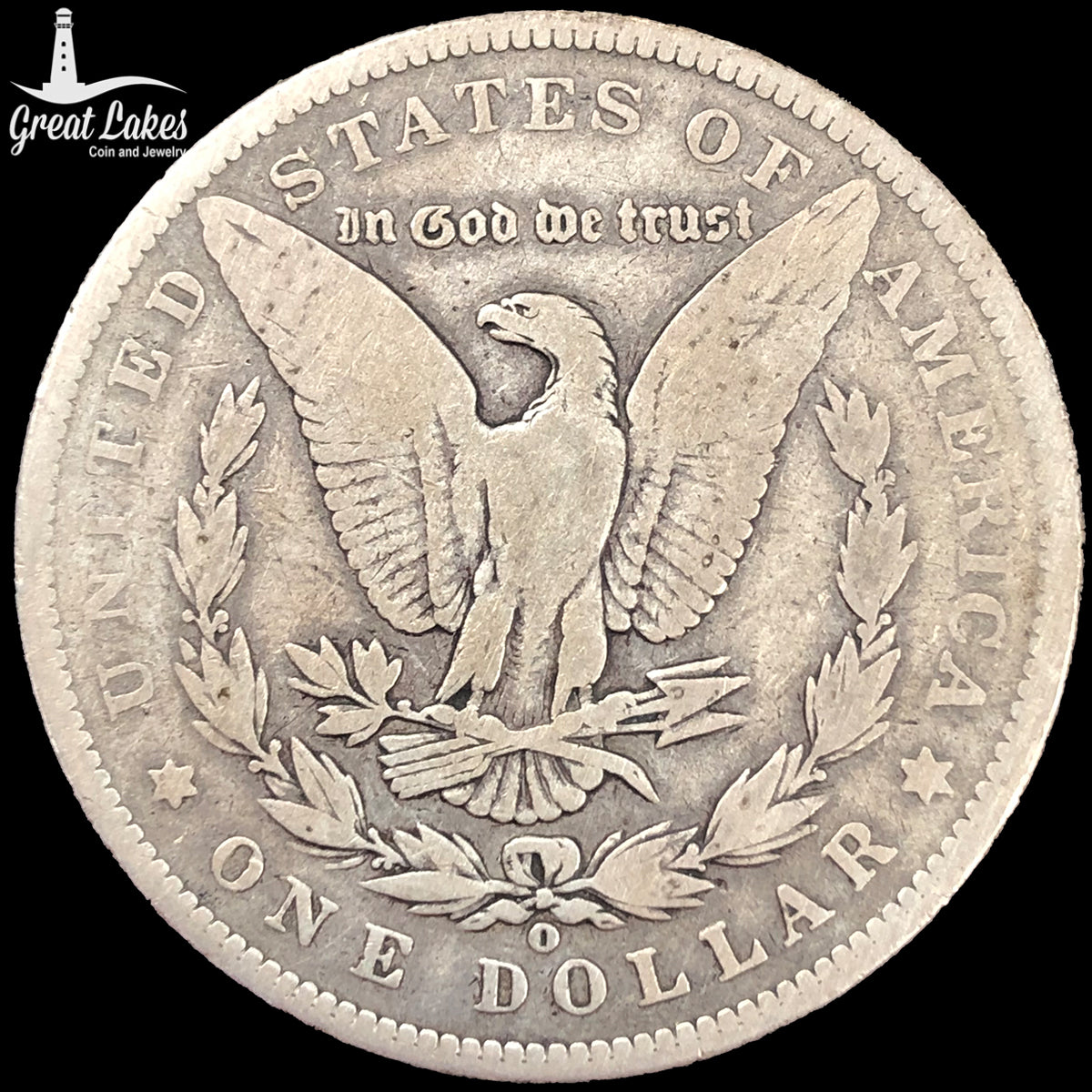 1888-O Doubled Die Obverse Morgan Silver Dollar Hot Lips (G)