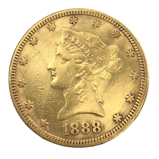 1888-S $10 Liberty Gold Eagle (Low Premium)