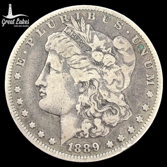 1889-O Morgan Silver Dollar (F)