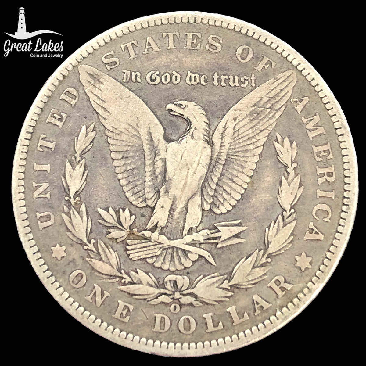 1889-O Morgan Silver Dollar (F)