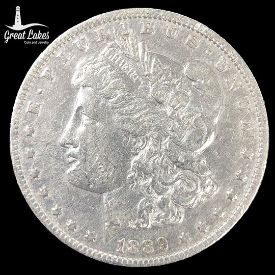 1889-O Morgan Silver Dollar (VF Details)