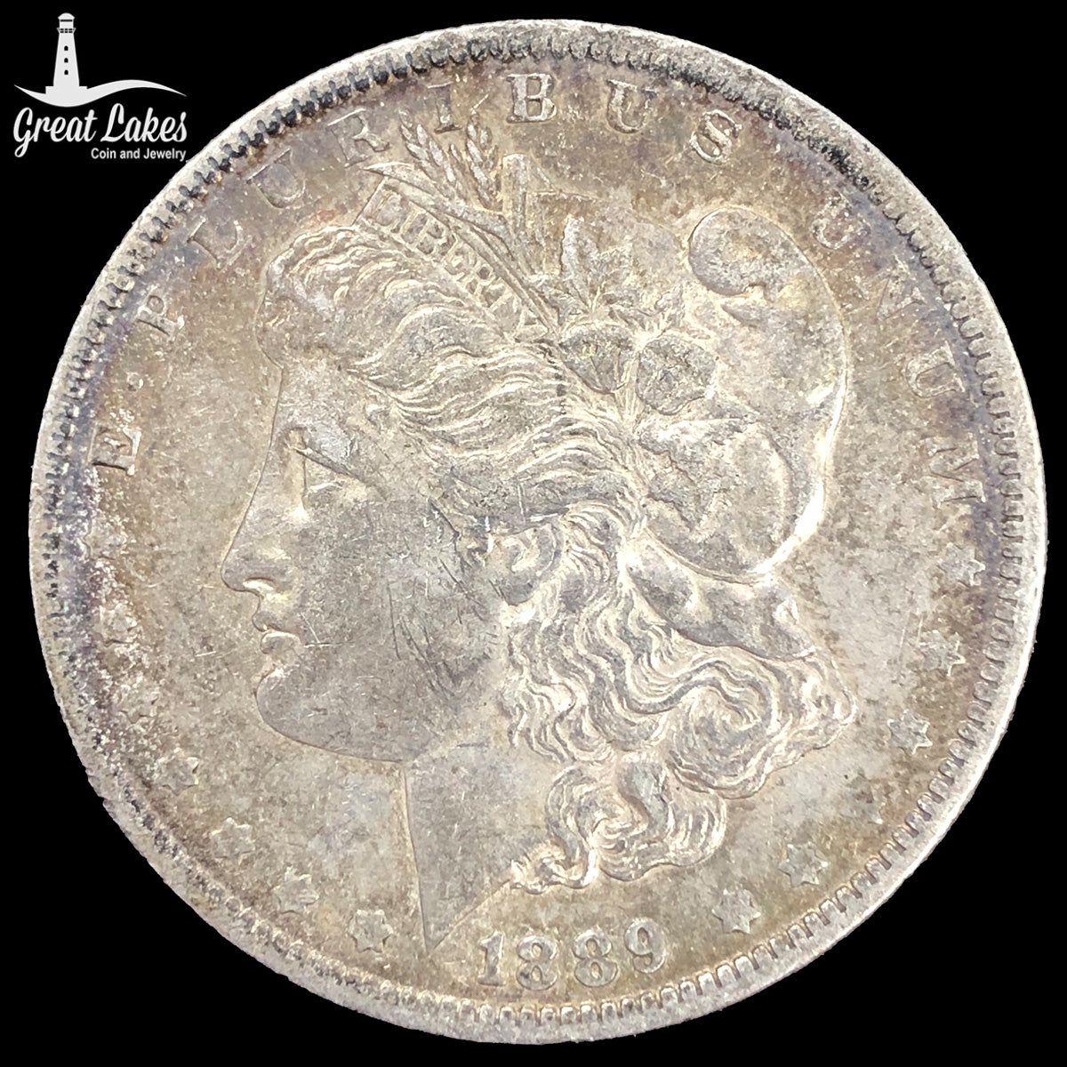 1889-O Morgan Silver Dollar (XF)