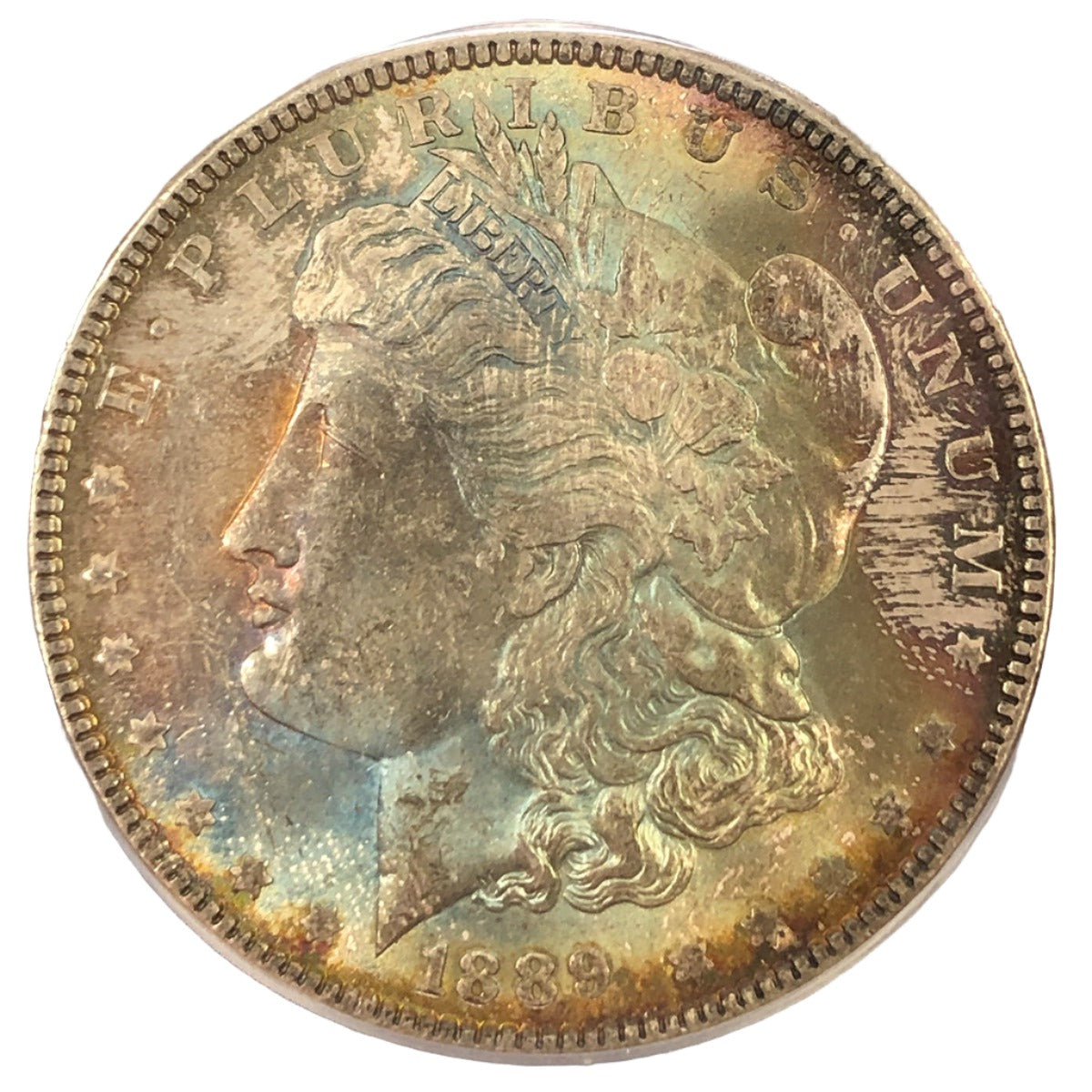 1889 Morgan Silver Dollar ICG MS64