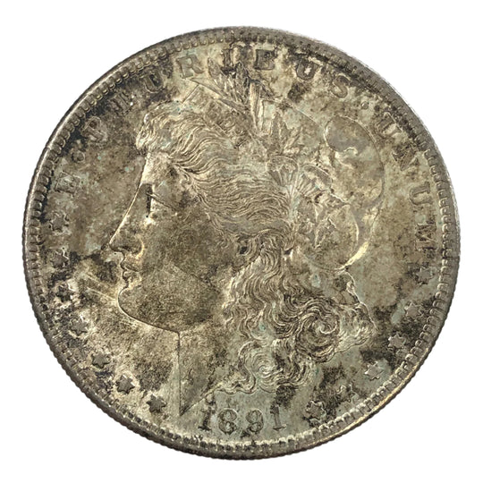 1891-S Morgan Silver Dollar (AU)