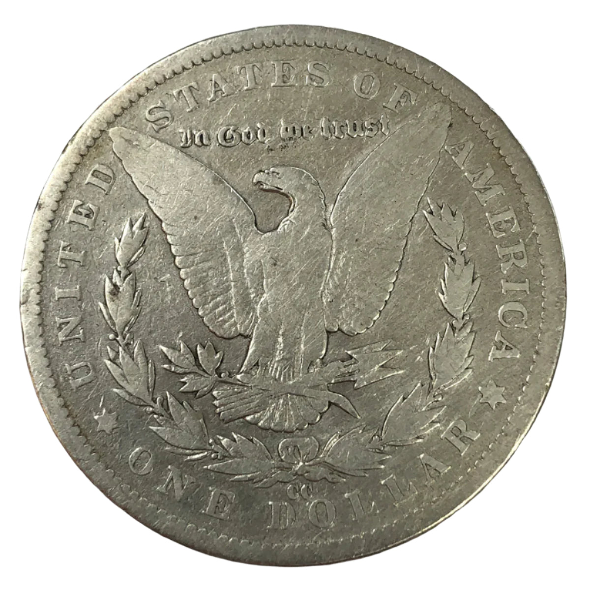 1892-CC Morgan Silver Dollar (G Details)