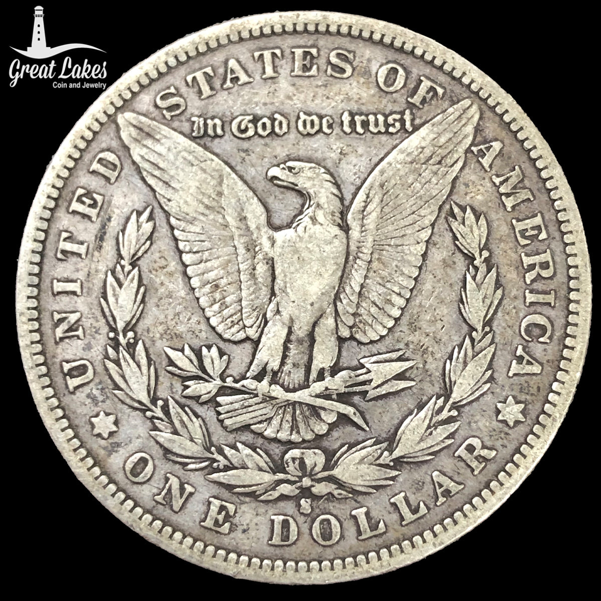 1892-S Morgan Silver Dollar (VF)