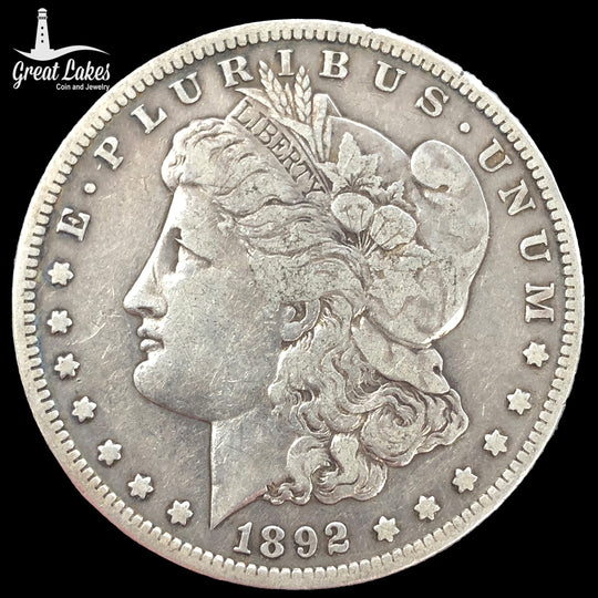 1892-S Morgan Silver Dollar (VF Details)