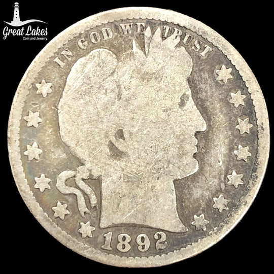 1892 Barber Quarter (G)