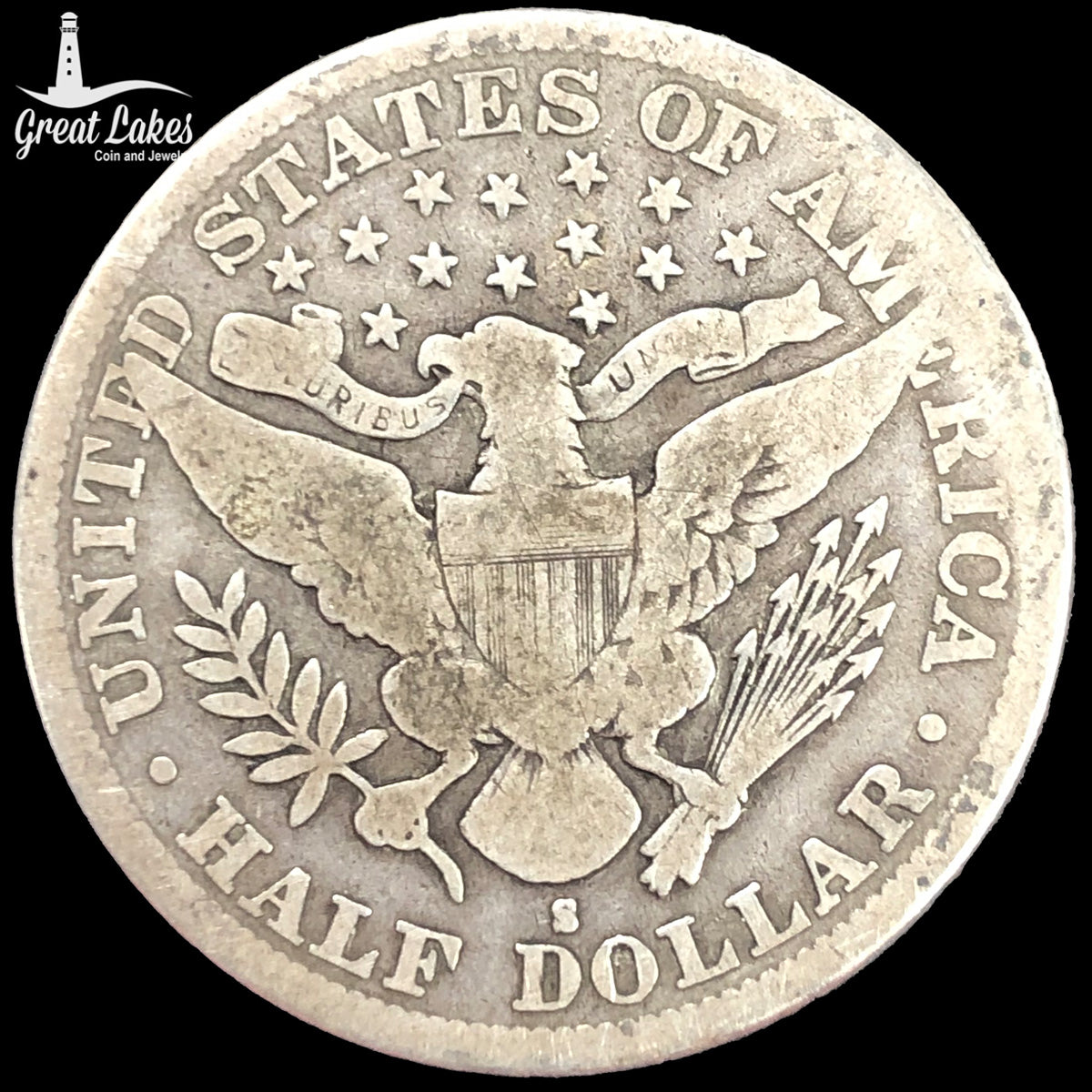 1893-S Barber Half Dollar (G / VG)