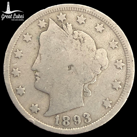 1893 Liberty Head V Nickel (G)