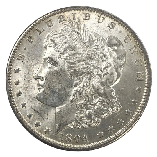 1894-O Morgan Silver Dollar (AU)