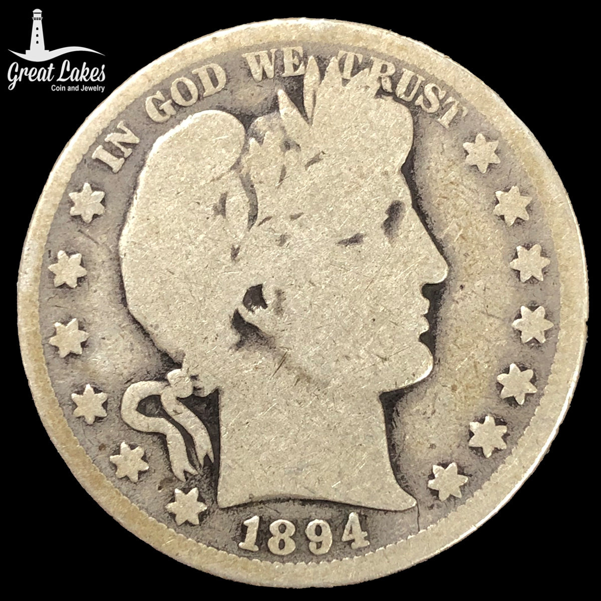 1894-O Barber Half Dollar (AG)
