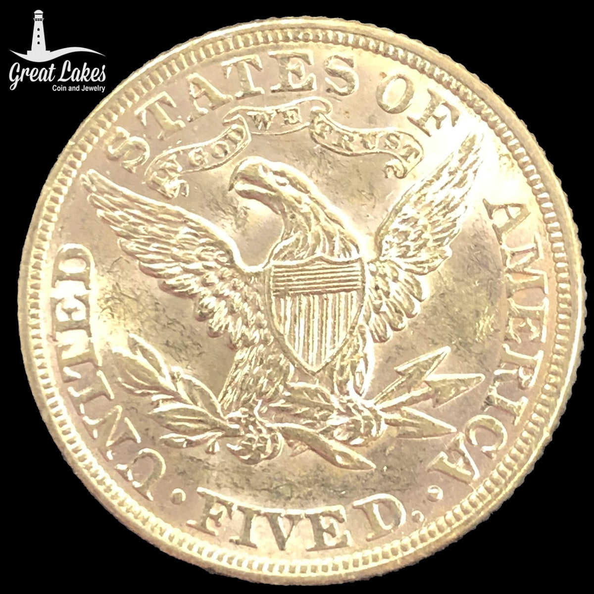 1894 $5 Liberty Gold Half Eagle (AU)