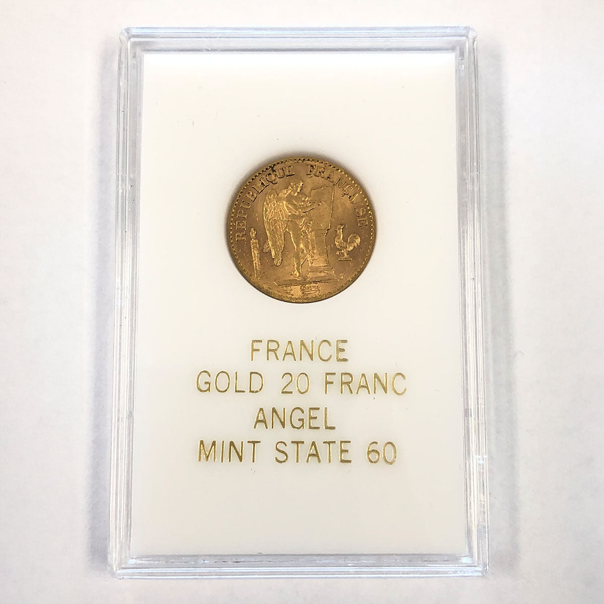 1895-A France 20 Francs Angel (MS60)
