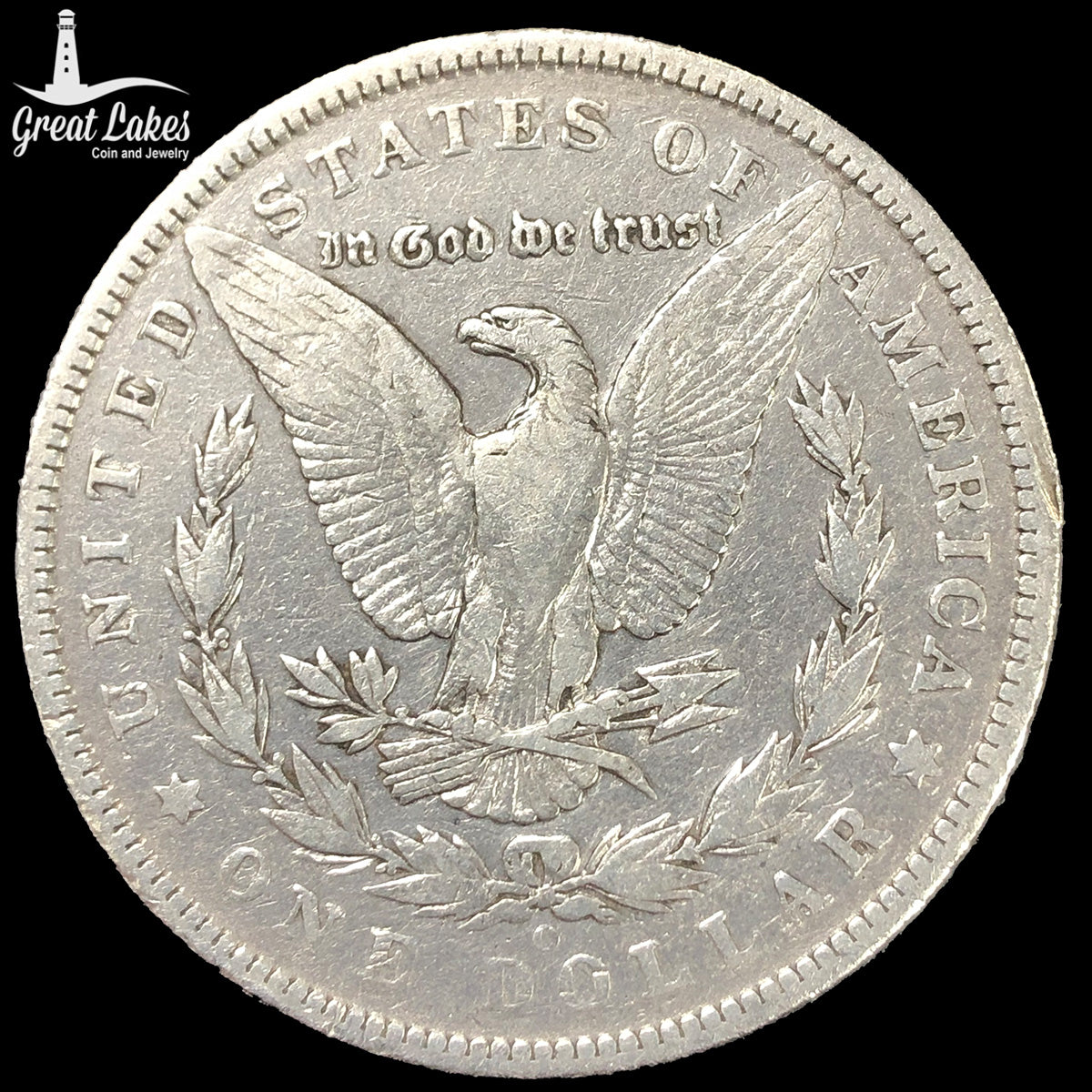 1895-O Morgan Silver Dollar (VF Details)