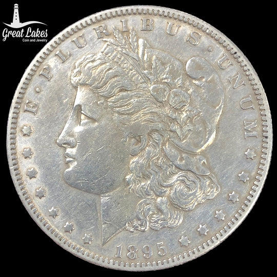 1895-O Morgan Silver Dollar (XF Details)