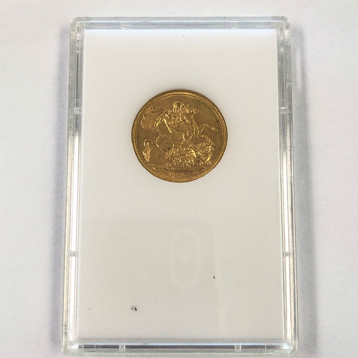 1895 British Gold Sovereign (MS60)