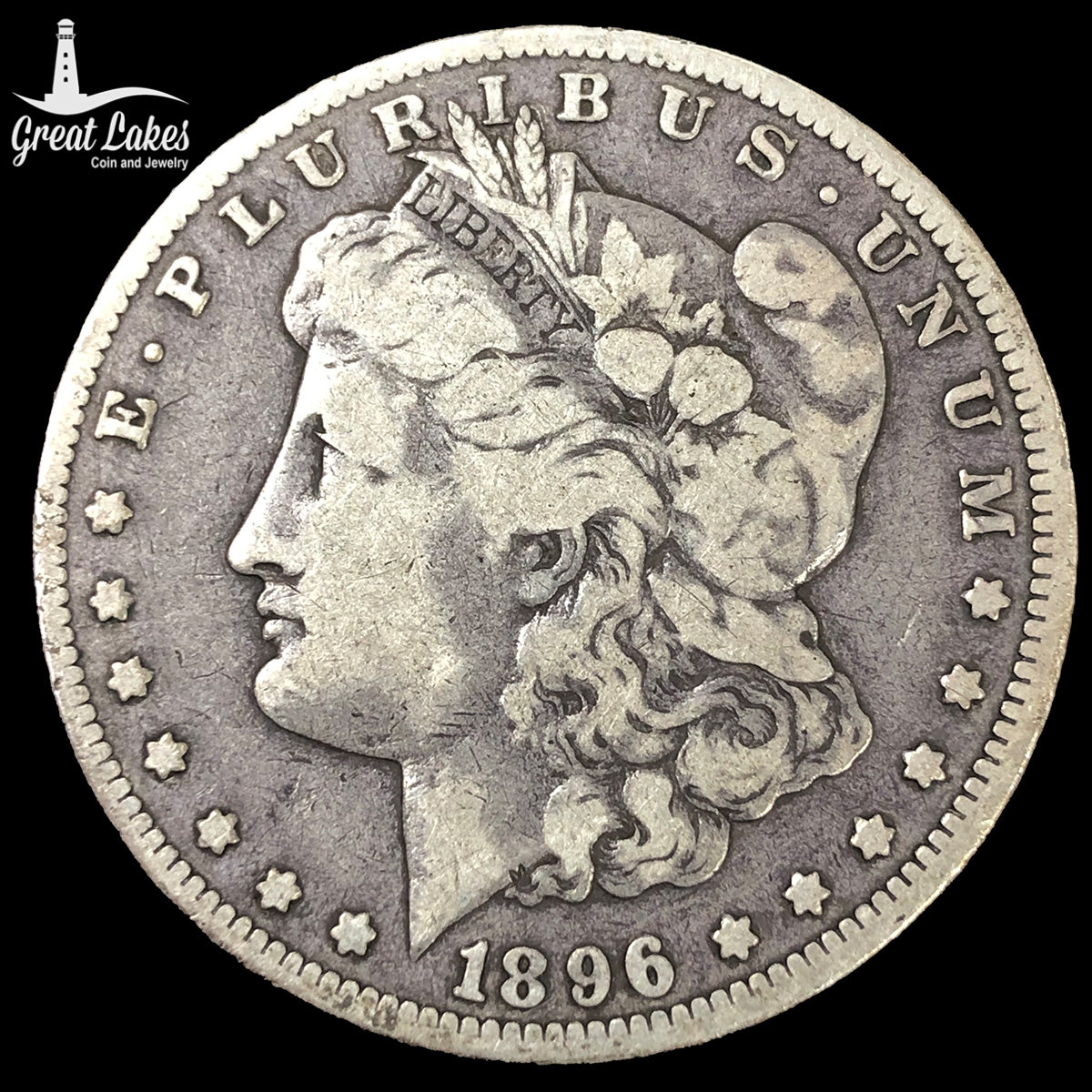 1896 -P Morgan online Silver Dollar