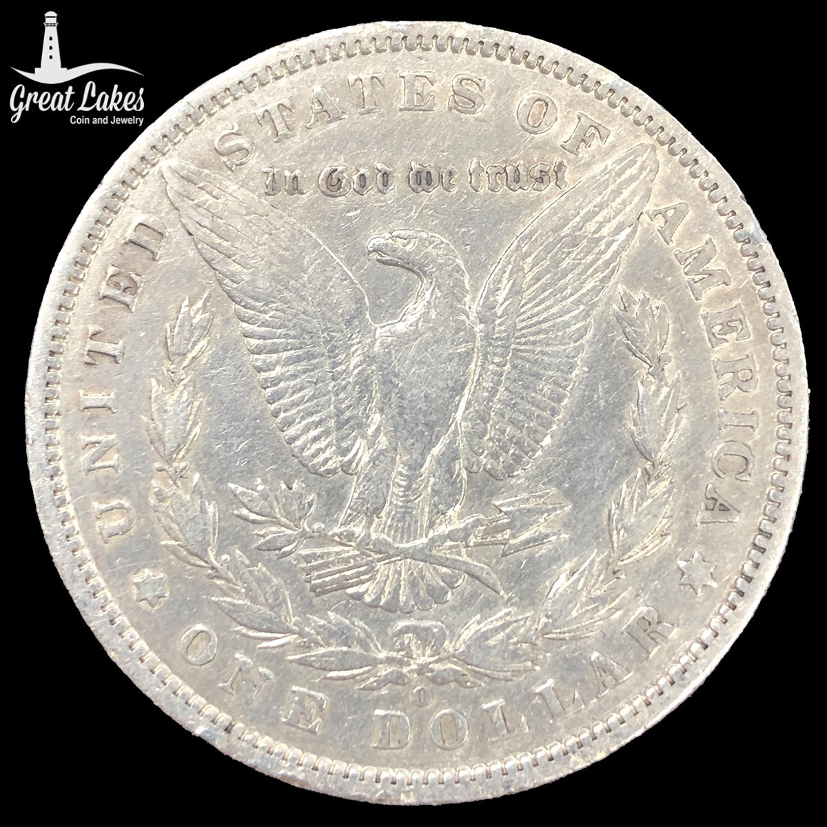 1896-O Morgan Silver Dollar (F Details)