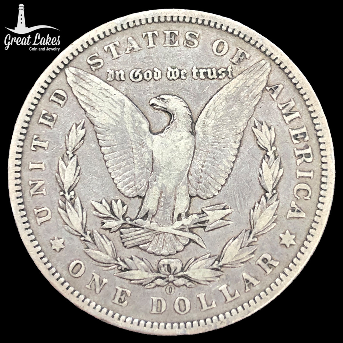 1896-O Morgan Silver Dollar (VF)
