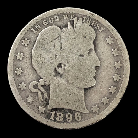 1896-O Barber Quarter (G)