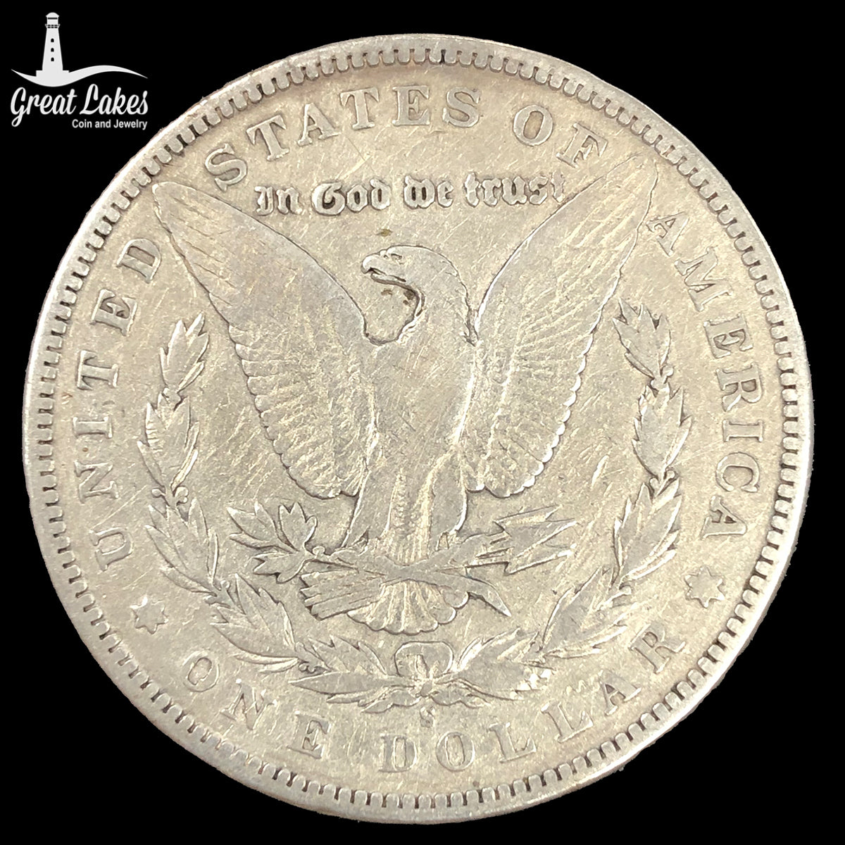1896-S Morgan Silver Dollar (F Details)