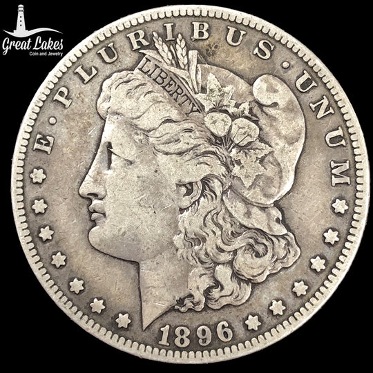 1896-S Morgan Silver Dollar (VF)