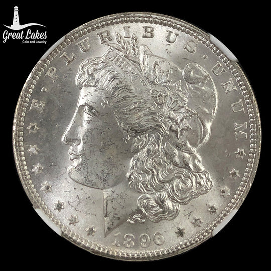1896 Morgan Silver Dollar NGC MS63