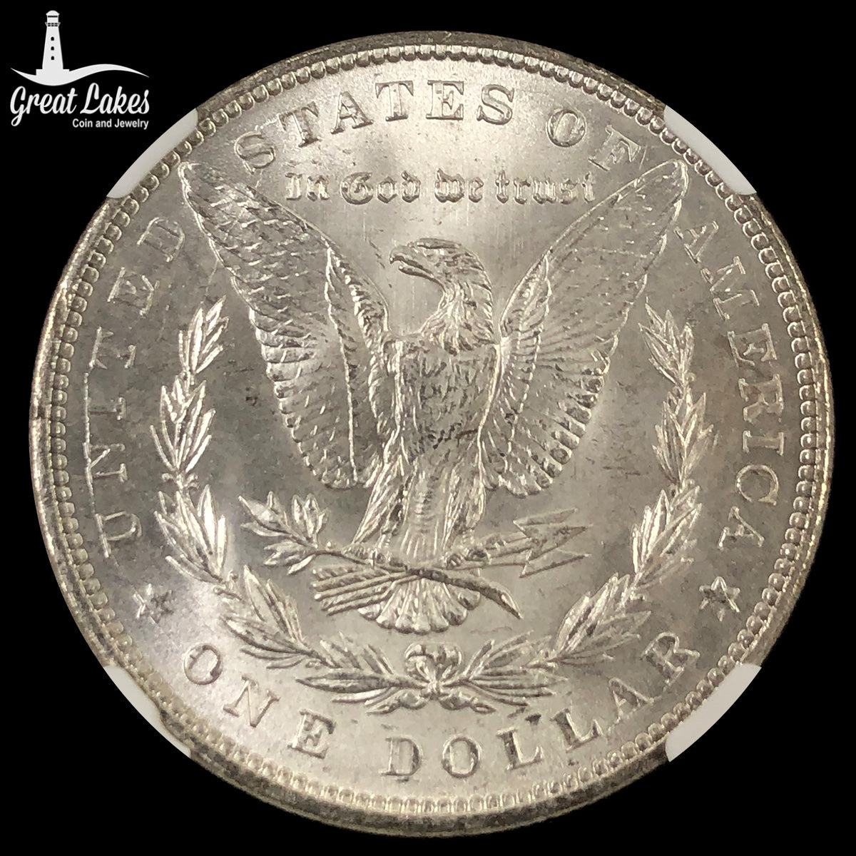 1896 Morgan Silver Dollar NGC MS63