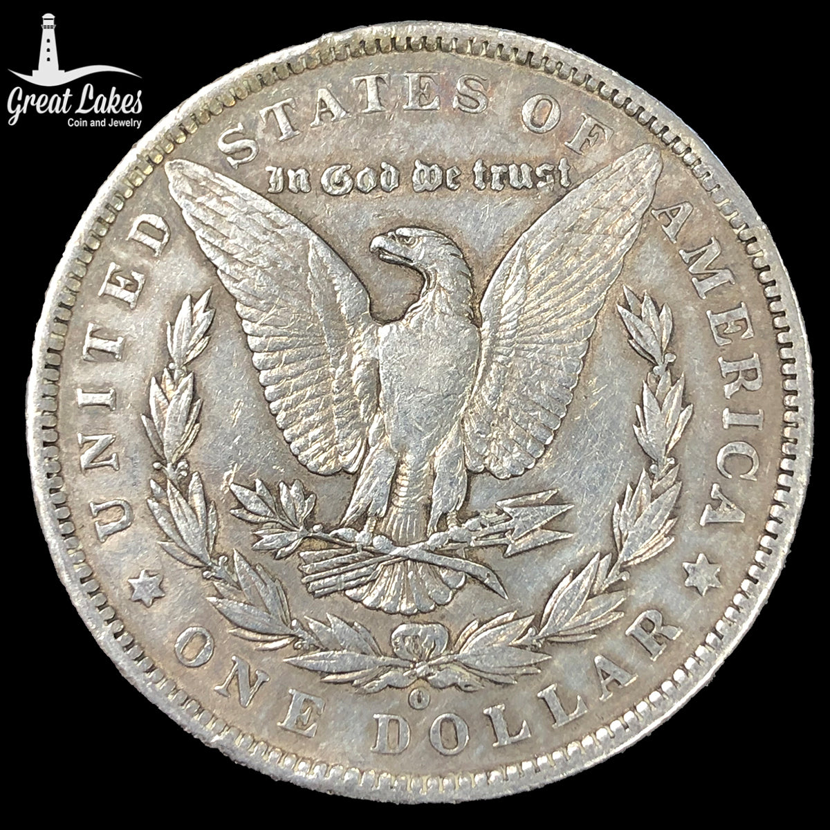 1897-O Morgan Silver Dollar (XF Details)
