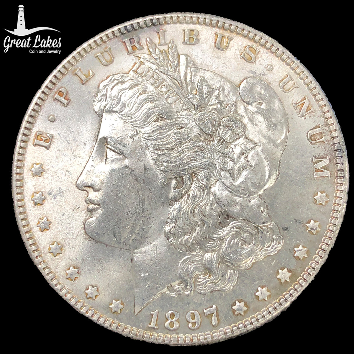 1897 Morgan Silver Dollar (BU)