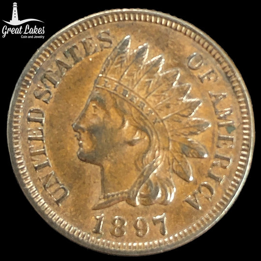 1897 Indian Head Cent (AU)