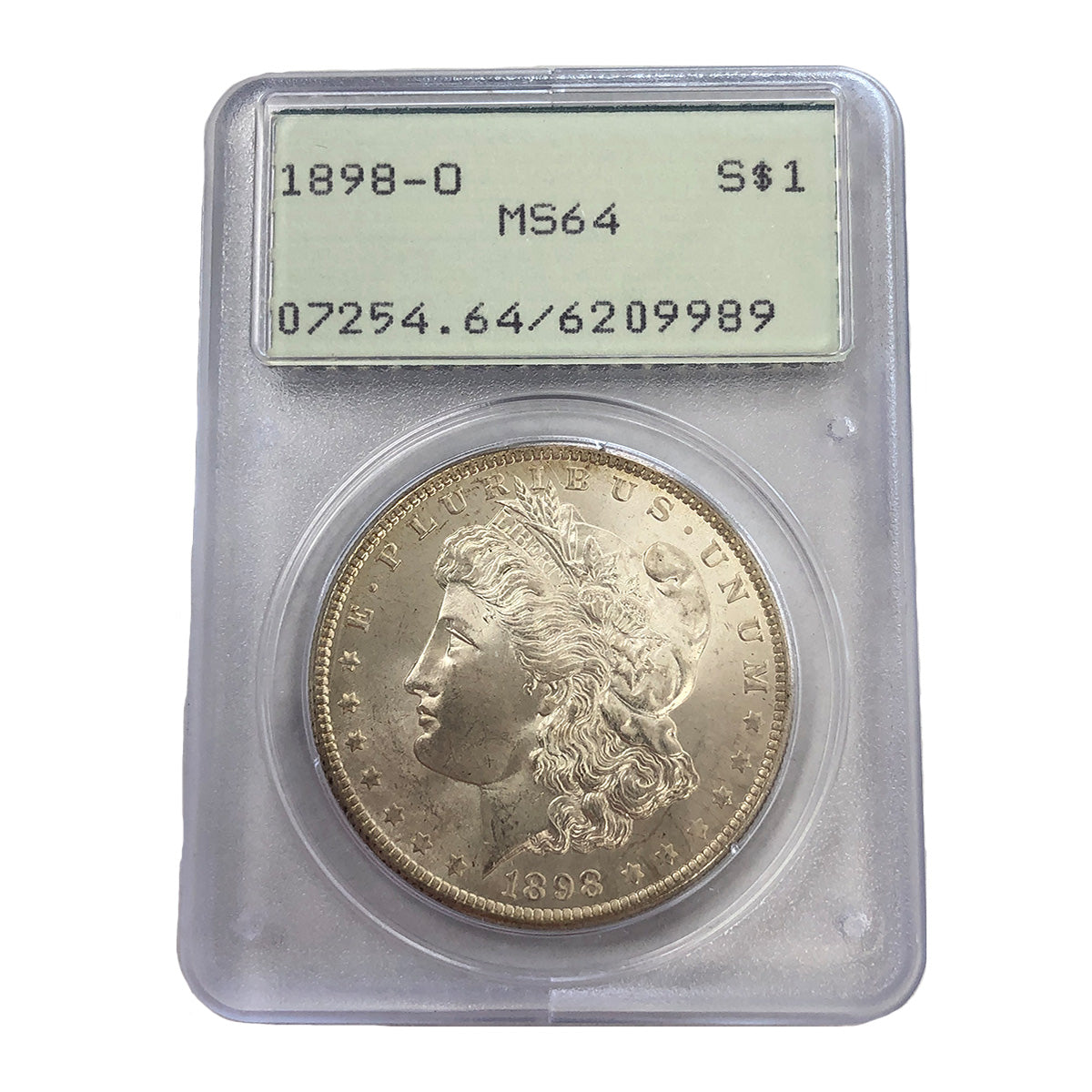 1898-O Morgan Silver Dollar PCGS MS64