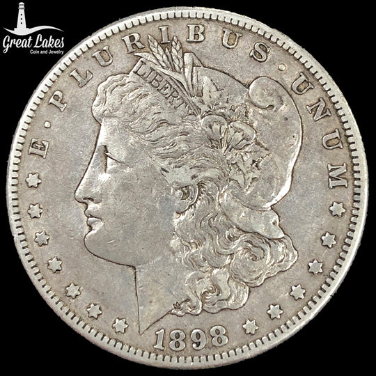 1898-S Morgan Silver Dollar (XF)